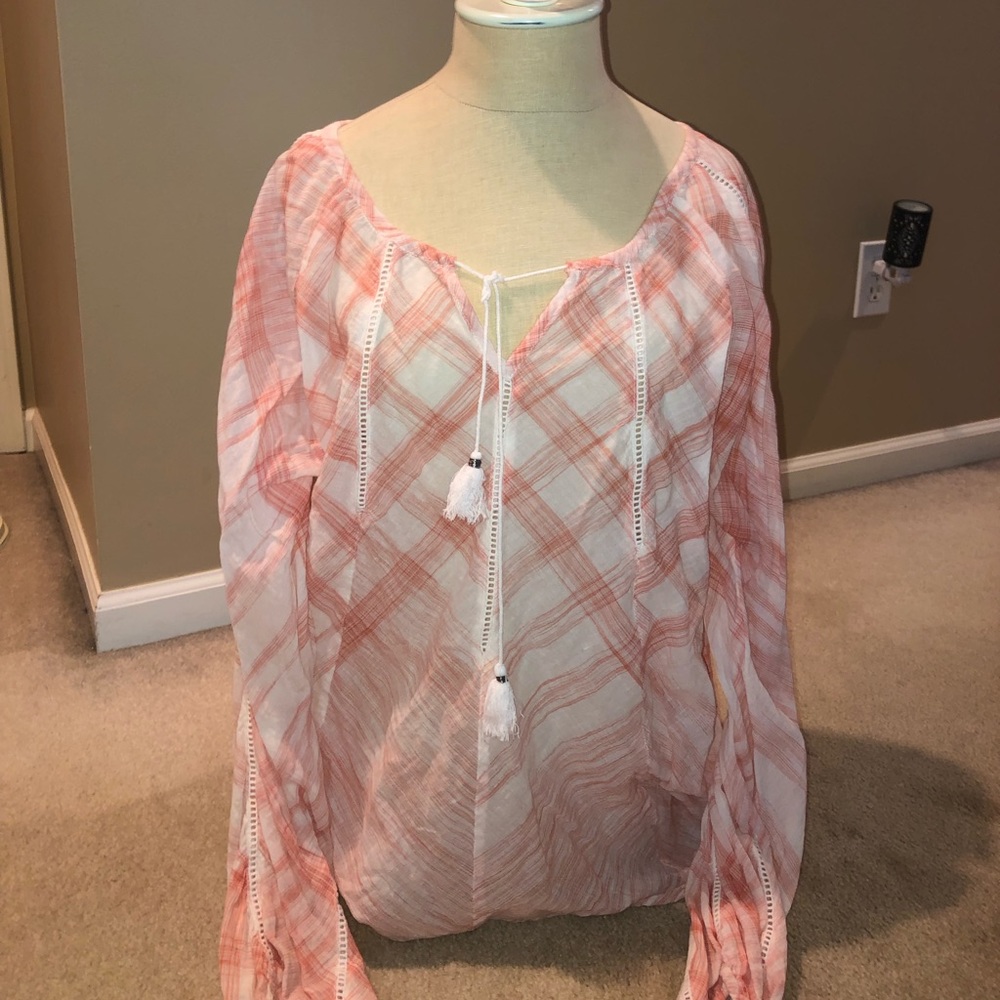 Long sleeve blouse
